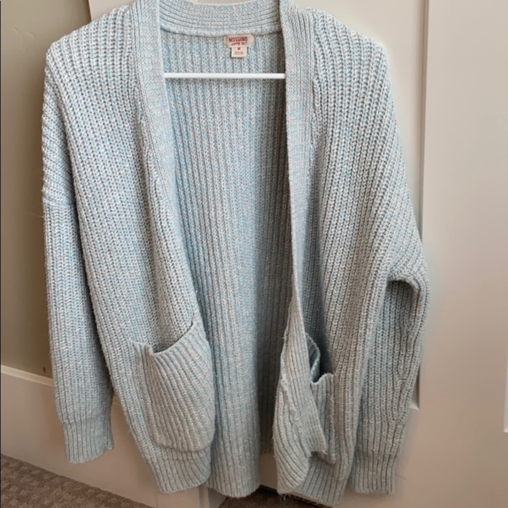 Mossimo blue cardigan
